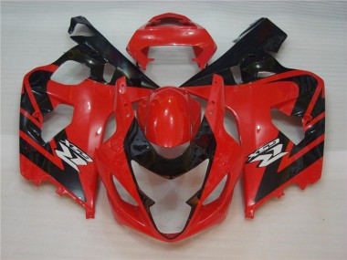 04-05 Rouge Noir Suzuki GSXR 600/750 Carénages Moto