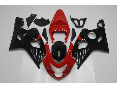 04-05 Rouge Noir Suzuki GSXR 750 Carénages Moto