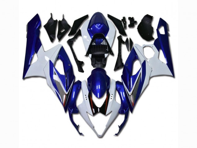 05-06 Blanc Bleu Suzuki GSXR 1000 Carrosserie Moto