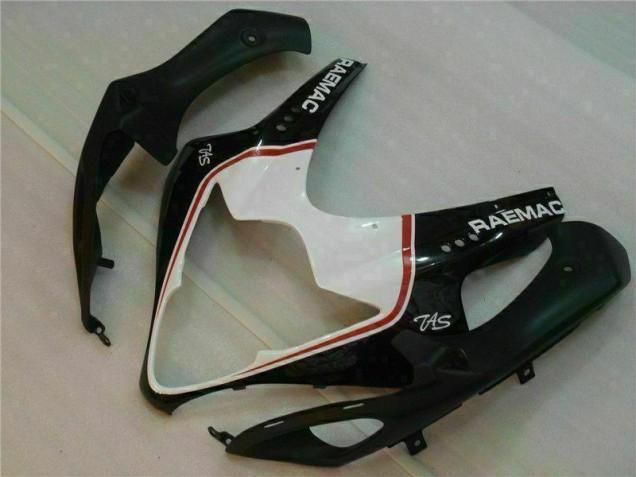 05-06 Blanc Noir Suzuki GSXR 1000 Carénage Moto 05-06 Blanc Noir Suzuki GSXR 1000 Carénage Moto