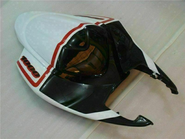 05-06 Blanc Noir Suzuki GSXR 1000 Carénage Moto 05-06 Blanc Noir Suzuki GSXR 1000 Carénage Moto