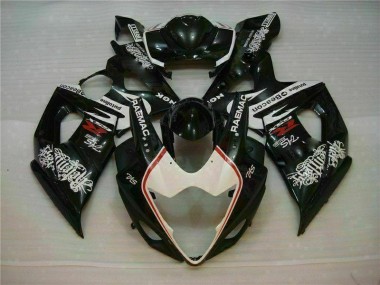 05-06 Blanc Noir Suzuki GSXR 1000 Carénage Moto