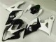 05-06 Blanc Noir Suzuki GSXR 1000 Carénages Moto 05-06 Blanc Noir Suzuki GSXR 1000 Carénages Moto