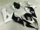 05-06 Blanc Noir Suzuki GSXR 1000 Carénages Moto 05-06 Blanc Noir Suzuki GSXR 1000 Carénages Moto