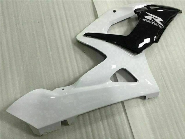 05-06 Blanc Noir Suzuki GSXR 1000 Carénages Moto 05-06 Blanc Noir Suzuki GSXR 1000 Carénages Moto