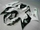 05-06 Blanc Noir Suzuki GSXR 1000 Carrosserie Moto 05-06 Blanc Noir Suzuki GSXR 1000 Carrosserie Moto