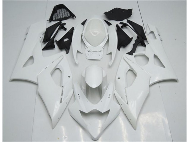 05-06 Blanc Suzuki GSXR 1000 Carénage Moto 05-06 Blanc Suzuki GSXR 1000 Carénage Moto