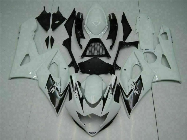 05-06 Blanc Suzuki GSXR 1000 Carénages Moto 05-06 Blanc Suzuki GSXR 1000 Carénages Moto