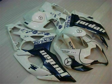05-06 Blanc Suzuki GSXR 1000 Kit Carénages Motos Complet