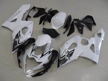 05-06 Blanc et Noir Suzuki GSXR 1000 Carénage Moto