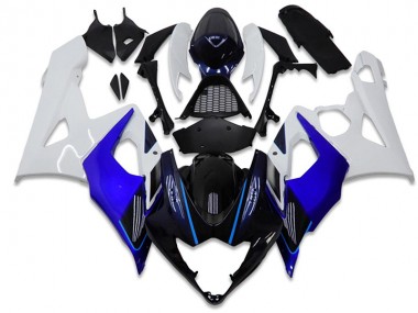 05-06 Bleu Blanc Suzuki GSXR 1000 Carénage Moto