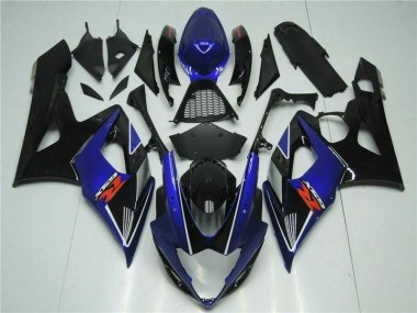 05-06 Bleu Noir Suzuki GSXR 1000 Carénages Moto