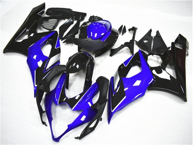 05-06 Bleu Noir Suzuki GSXR 1000 Kit Carénages Motos Complet