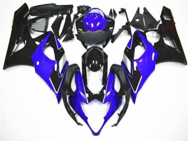 05-06 Bleu Noir Suzuki GSXR 1000 Kit Carénages Motos Complet