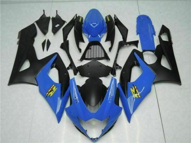 05-06 Bleu Noir Suzuki GSXR 1000 Kit Carénages Motos