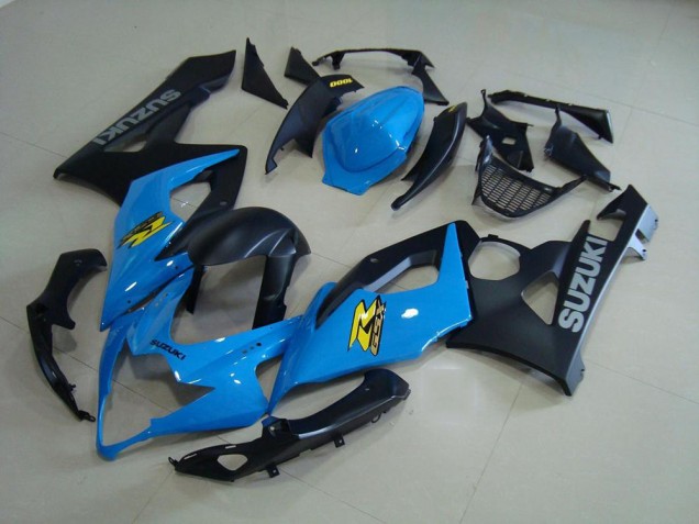05-06 Bleu et Noir Mat Suzuki GSXR 1000 Carénage Moto 05-06 Bleu et Noir Mat Suzuki GSXR 1000 Carénage Moto