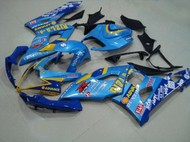 05-06 Light Bleu Rizla Suzuki GSXR 1000 Carénage Moto