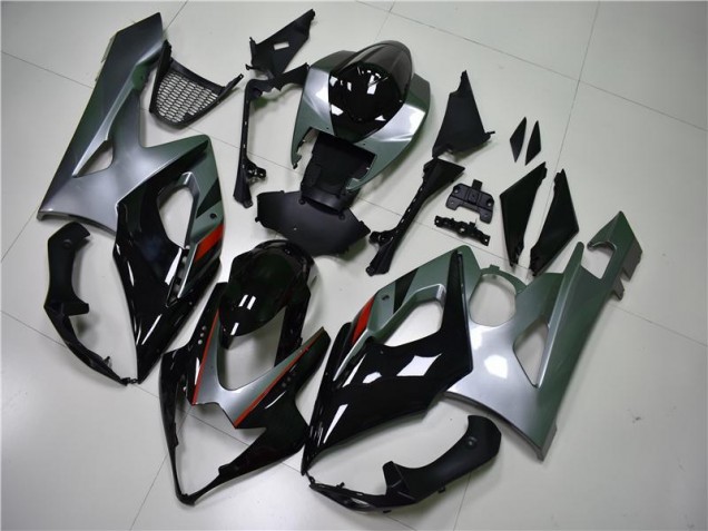 05-06 Noir Argent Suzuki GSXR 1000 Carénage Moto 05-06 Noir Argent Suzuki GSXR 1000 Carénage Moto