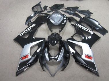 05-06 Noir Blanc Décalque Suzuki GSXR 1000 Carénage Moto