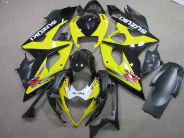 05-06 Noir Jaune Suzuki GSXR 1000 Carénage Moto