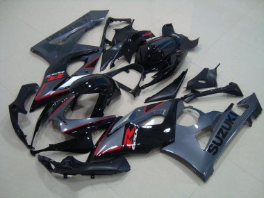 05-06 Noir Rouge Décalque Suzuki GSXR 1000 Carénage Moto