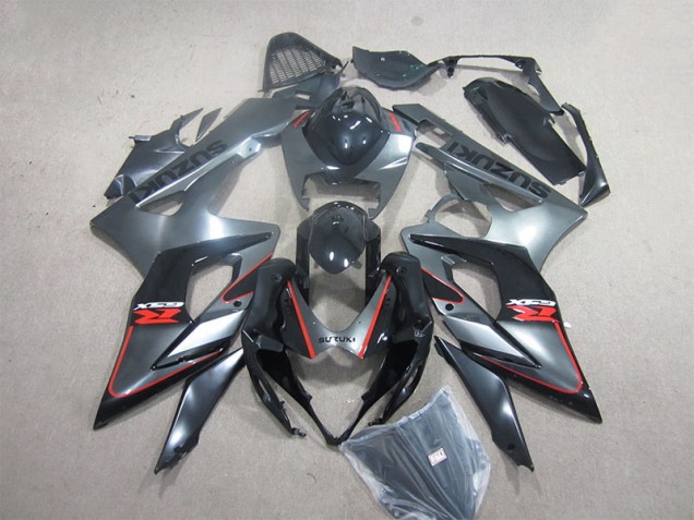 05-06 Noir Rouge Suzuki GSXR 1000 Carénages Moto