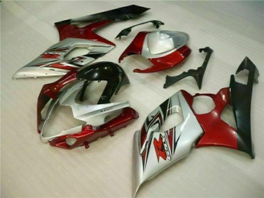 05-06 Rouge Blanc Suzuki GSXR 1000 Carénage Moto
