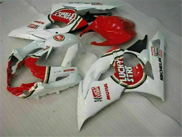 05-06 Rouge Blanc Suzuki GSXR 1000 Carénages Moto 05-06 Rouge Blanc Suzuki GSXR 1000 Carénages Moto