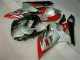 05-06 Rouge Blanc Suzuki GSXR 1000 Carrosserie Moto 05-06 Rouge Blanc Suzuki GSXR 1000 Carrosserie Moto