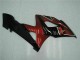 05-06 Rouge Noir Suzuki GSXR 1000 Carénage Moto 05-06 Rouge Noir Suzuki GSXR 1000 Carénage Moto