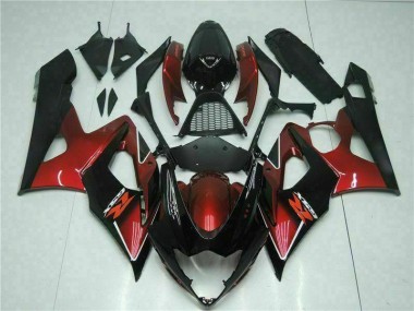 05-06 Rouge Noir Suzuki GSXR 1000 Carénage Moto