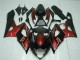 05-06 Rouge Noir Suzuki GSXR 1000 Carénage Moto 05-06 Rouge Noir Suzuki GSXR 1000 Carénage Moto