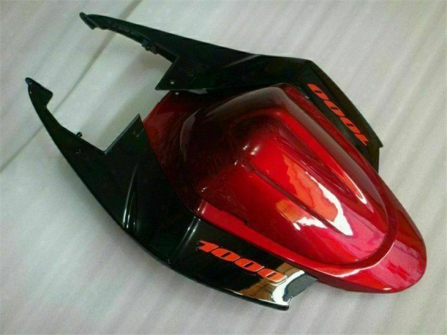 05-06 Rouge Noir Suzuki GSXR 1000 Carénages Moto 05-06 Rouge Noir Suzuki GSXR 1000 Carénages Moto