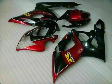 05-06 Rouge Noir Suzuki GSXR 1000 Carénages Moto