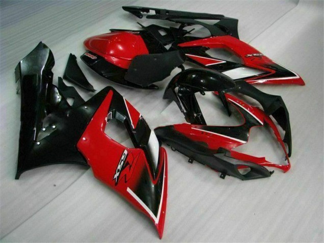 05-06 Rouge Noir Suzuki GSXR 1000 Kit Carénages Motos Complet 05-06 Rouge Noir Suzuki GSXR 1000 Kit Carénages Motos Complet