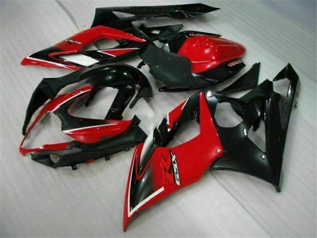 05-06 Rouge Noir Suzuki GSXR 1000 Kit Carénages Motos Complet 05-06 Rouge Noir Suzuki GSXR 1000 Kit Carénages Motos Complet