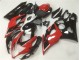 05-06 Rouge Noir Suzuki GSXR 1000 Kit Carénages Motos 05-06 Rouge Noir Suzuki GSXR 1000 Kit Carénages Motos