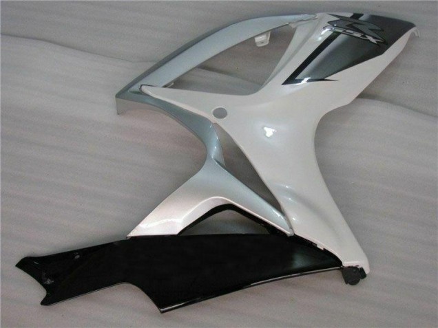 06-07 Blanc Argent Suzuki GSXR 600/750 Kit Carénages Motos Complet 06-07 Blanc Argent Suzuki GSXR 600/750 Kit Carénages Motos Complet