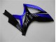 06-07 Bleu Noir Suzuki GSXR 600/750 Carénage Moto 06-07 Bleu Noir Suzuki GSXR 600/750 Carénage Moto