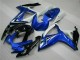 06-07 Bleu Suzuki GSXR 600/750 Carénage Moto ABS 06-07 Bleu Suzuki GSXR 600/750 Carénage Moto ABS