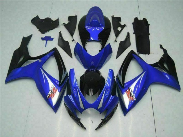 06-07 Bleu Suzuki GSXR 600/750 Kit Carénages Motos & Plastique