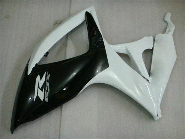 06-07 Noir Blanc Suzuki GSXR 600/750 Carénage Moto