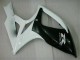 06-07 Noir Blanc Suzuki GSXR 600/750 Carénage Moto