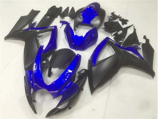 06-07 Noir Bleu Suzuki GSXR 600/750 Carénages Moto 06-07 Noir Bleu Suzuki GSXR 600/750 Carénages Moto