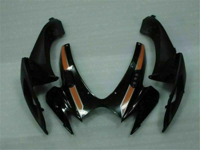 06-07 Noir Orange Suzuki GSXR 600/750 Carénage Moto