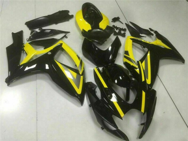 06-07 Noir Suzuki GSXR 600/750 Carénage Moto ABS
