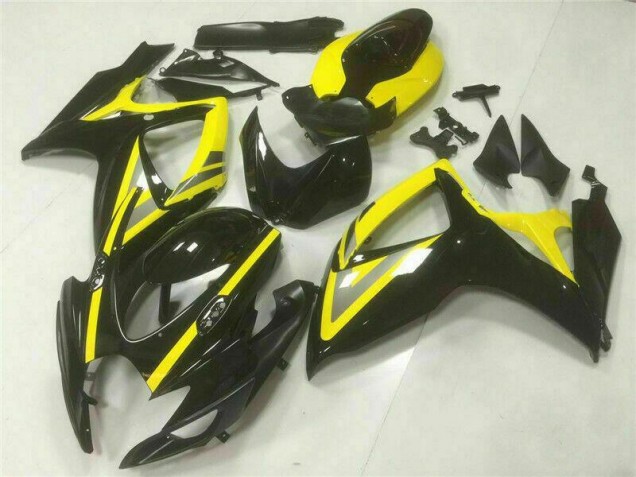 06-07 Noir Suzuki GSXR 600/750 Carénage Moto ABS