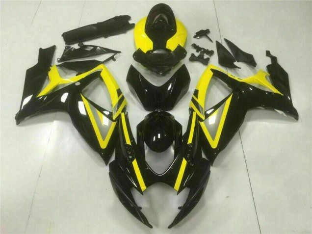 06-07 Noir Suzuki GSXR 600/750 Carénage Moto ABS