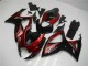 06-07 Rouge Noir Suzuki GSXR 600/750 Carénage Moto 06-07 Rouge Noir Suzuki GSXR 600/750 Carénage Moto