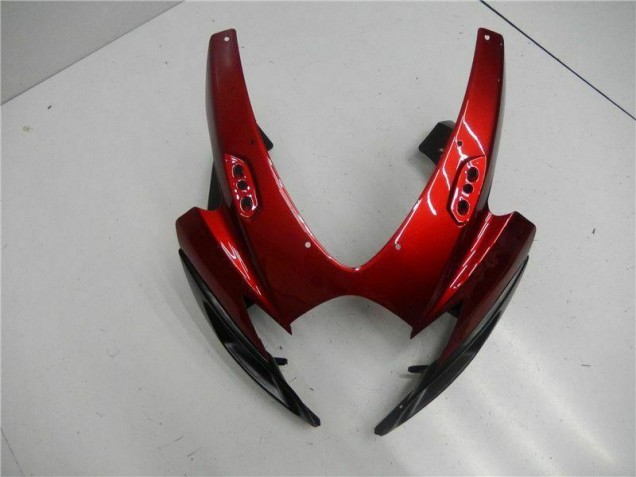 06-07 Rouge Noir Suzuki GSXR 600/750 Carénage Moto 06-07 Rouge Noir Suzuki GSXR 600/750 Carénage Moto